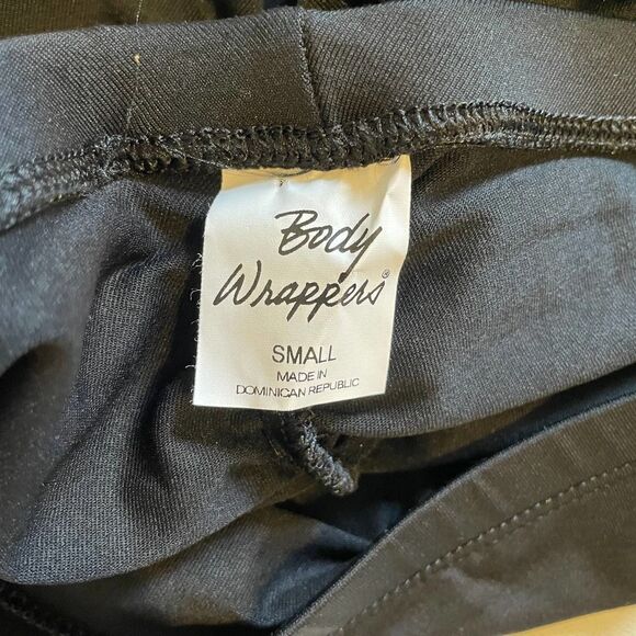 Nwt Body Wrappers Black Rushed Brief Adult Small - Picture 6 of 6